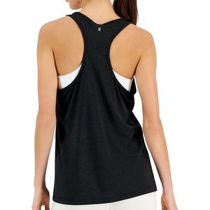 Ideology. Women's Textured Racerback Tank Top, Created for Macy's /Color Black